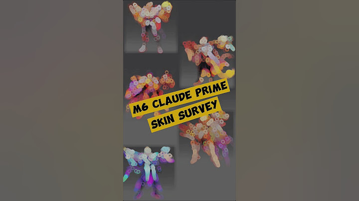 M6 CLAUDE PRIME SKIN SURVEY #mlbb #mobilelegends #mlbbcreatorcamp #shorts