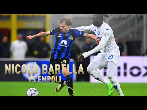 Nicolò Barella vs Empoli | Highlights, Passes, Skills | Inter