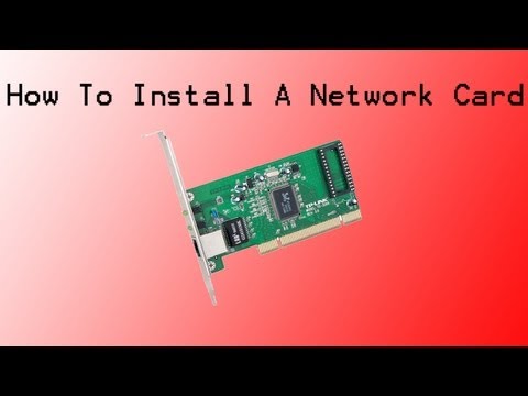 How to install a PCI Ethernet / Network card (How To Install an NIC)
