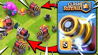 Clash of Сlans, но все мои войска из Clash Royale ⛔