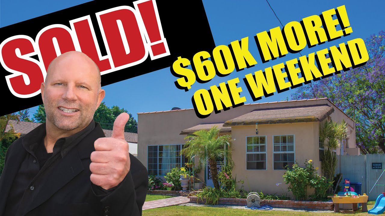 SOLD. $60K over online estimates in one weekend!