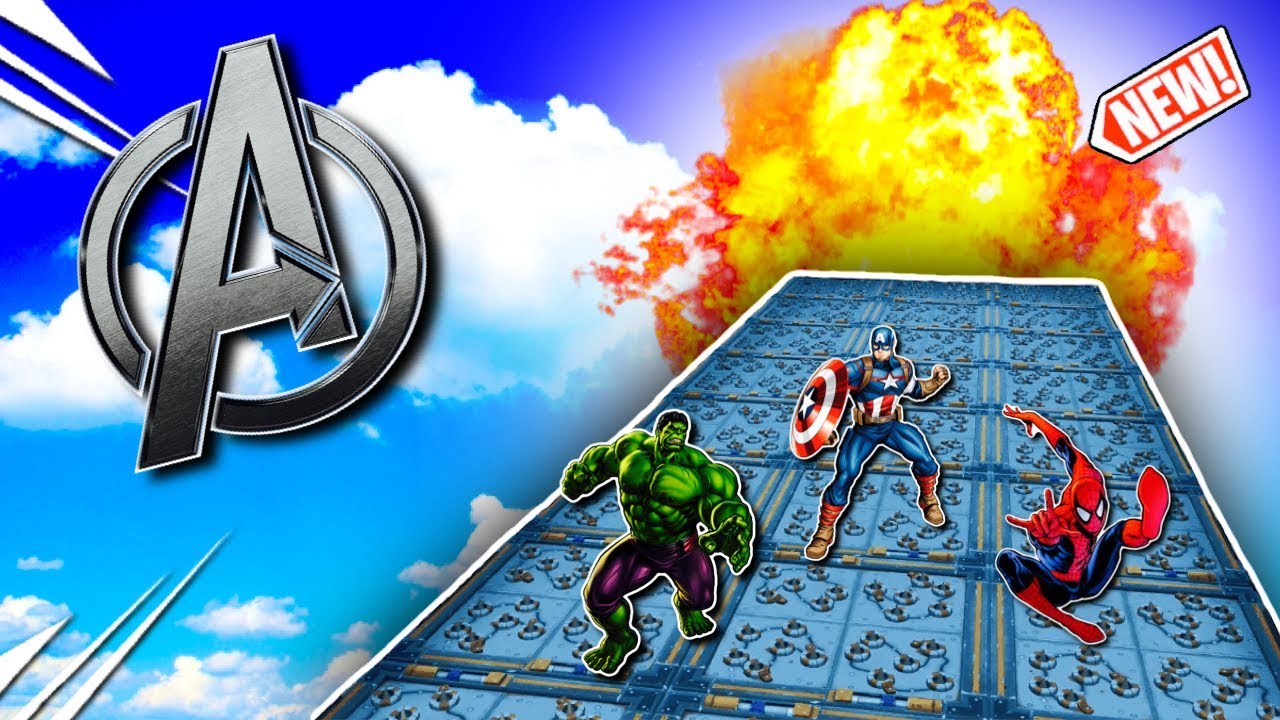 The Official Avengers Deathrun In Fortnite New Fortnite Fortnitecreative Avengers Youtube