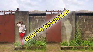 HOW TO EDIT DISAPPEARING SCENE USING CAPCUT. #seo