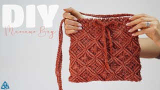 My casual EVERYDAY Macrame Bag TUTORAIL