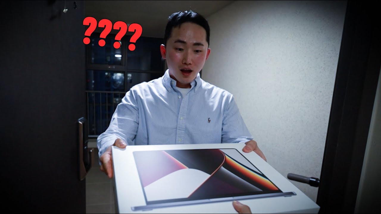 처음 본 사람에게 500만원 짜리 맥북프로 주고 반응보기ㅋㅋㅋㅋㅋ