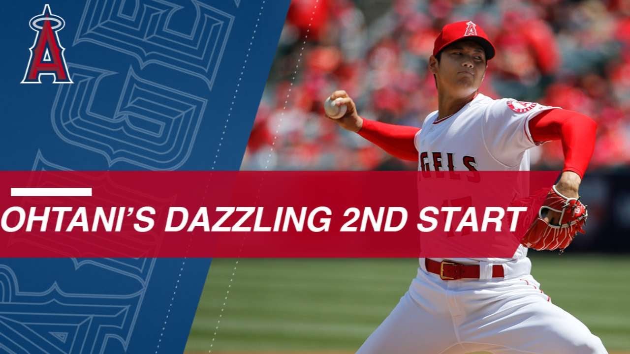 Shohei Ohtani strikes out seven Astros, then Angels rally to take AL West lead