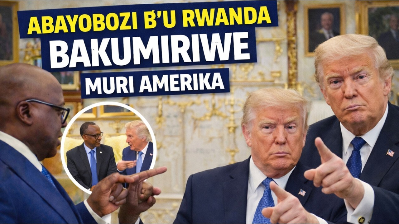 ⚠️AMERIKA IMAZE GUKUMIRA ABAYOBOZI B'U RWANDA KU BUTAKA BWAYO||KUKI USA ...
