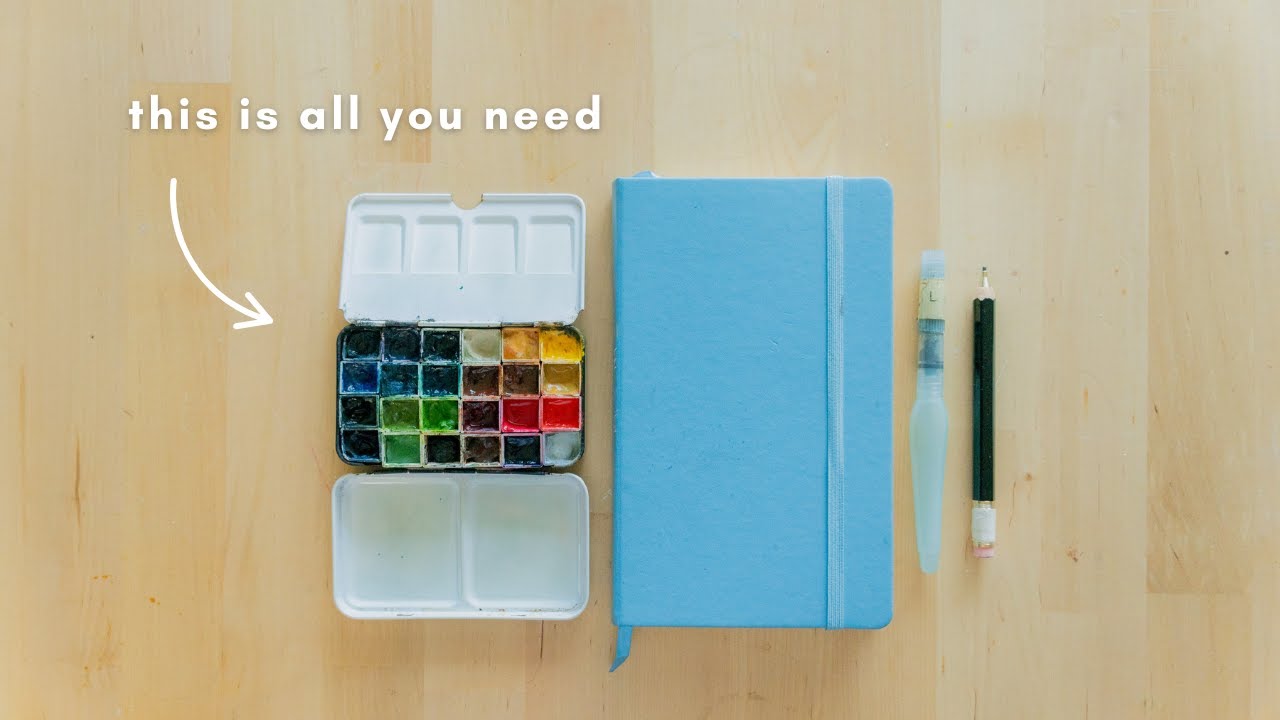 The BUDGET FRIENDLY watercolor kit that got me to PAINT more
