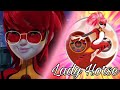 Lady Horse Transformation Ladydragon Unify With Horse Miraculous Ladybug ChatNoir Season 5 FANMADE