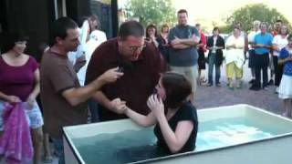 Sarah Wilson's Baptism