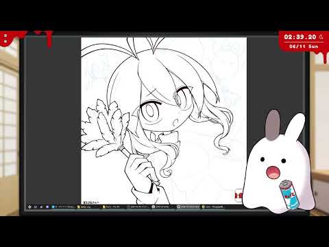 【二次会】[skeb Art] funamusea work stream!! [2022.6/10]