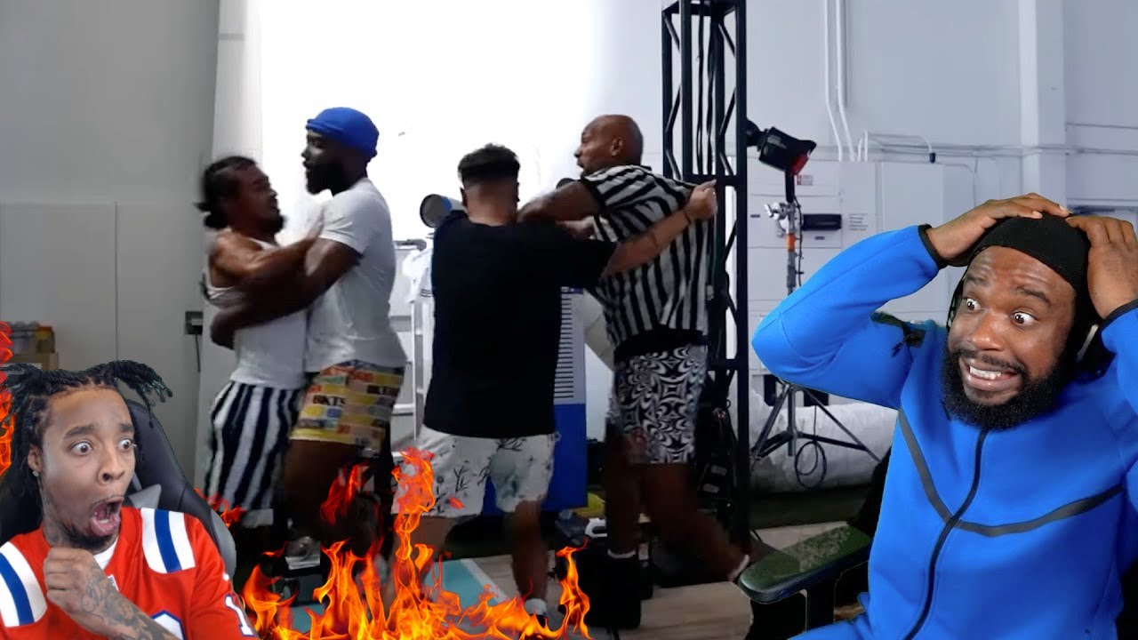 Reacting To CASH HAD TO BREAK UP REF & JULIAN SCRAP ! Jesser Hosted TOXIC 1v1 IRL Tourney For $10k!