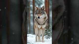 ВОЛК — Факт #4 | Настоящий лидер стаи 🐺 #тайга #сибирь #дикаяприрода