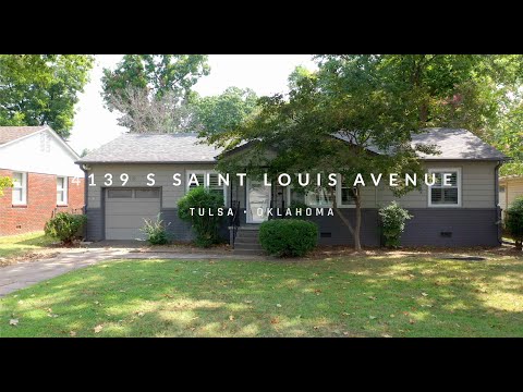4139 S Saint Louis Ave, Tulsa, OK home video tour