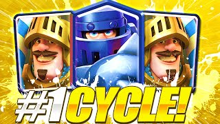 Impossible to STOP THIS!! Mega Knight + Prince Cycle in Clash Royale!