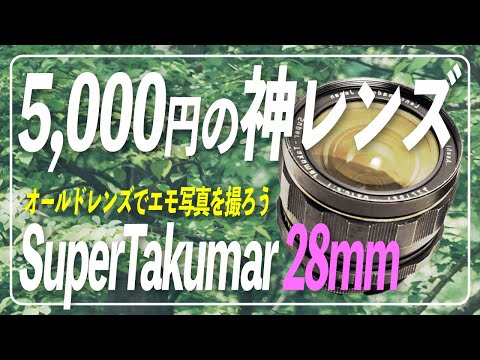 オールドレンズ】5,000円で買えてエモ写真が撮れる神レンズ「Pentax