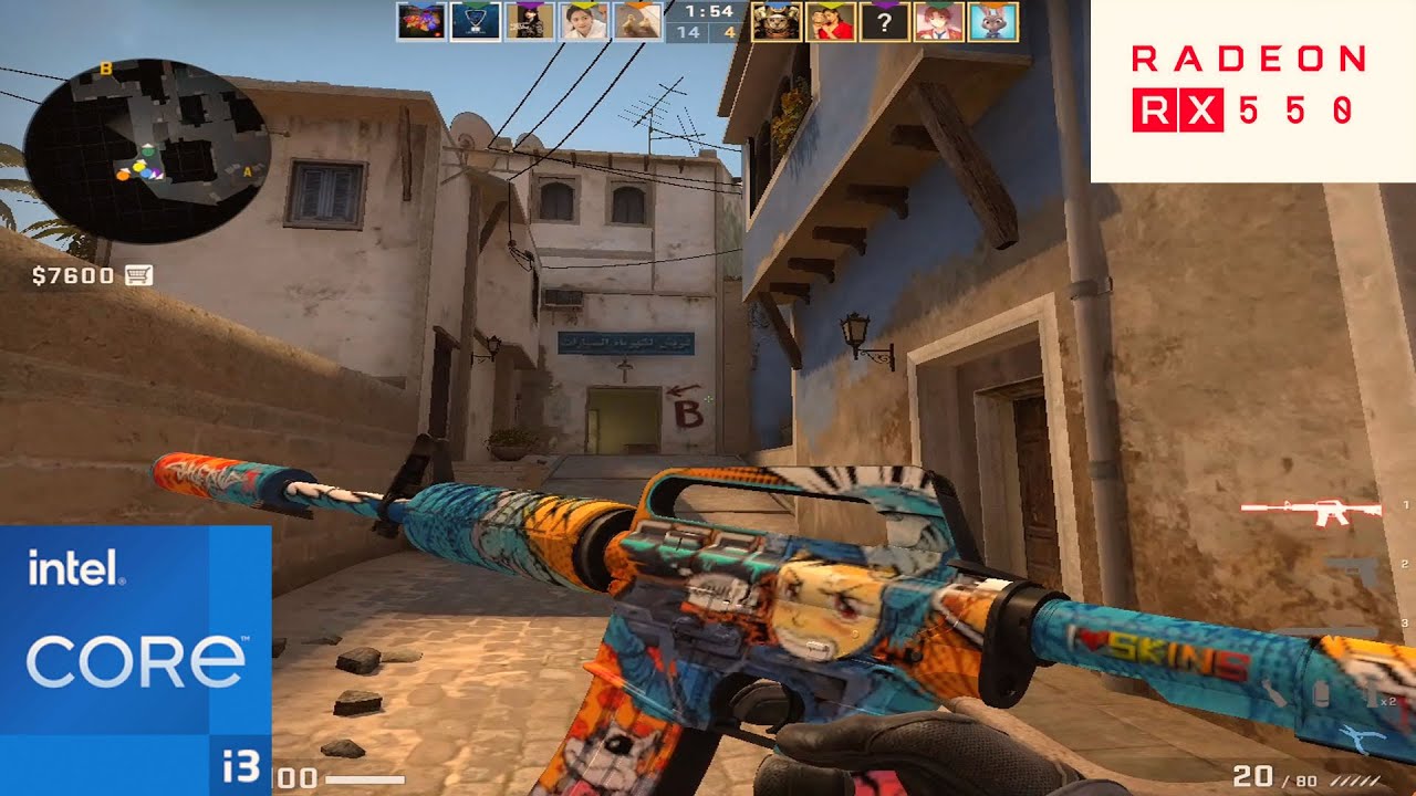 CS:GO : RX 550 + i3 10105F | LOW SETTING - YouTube