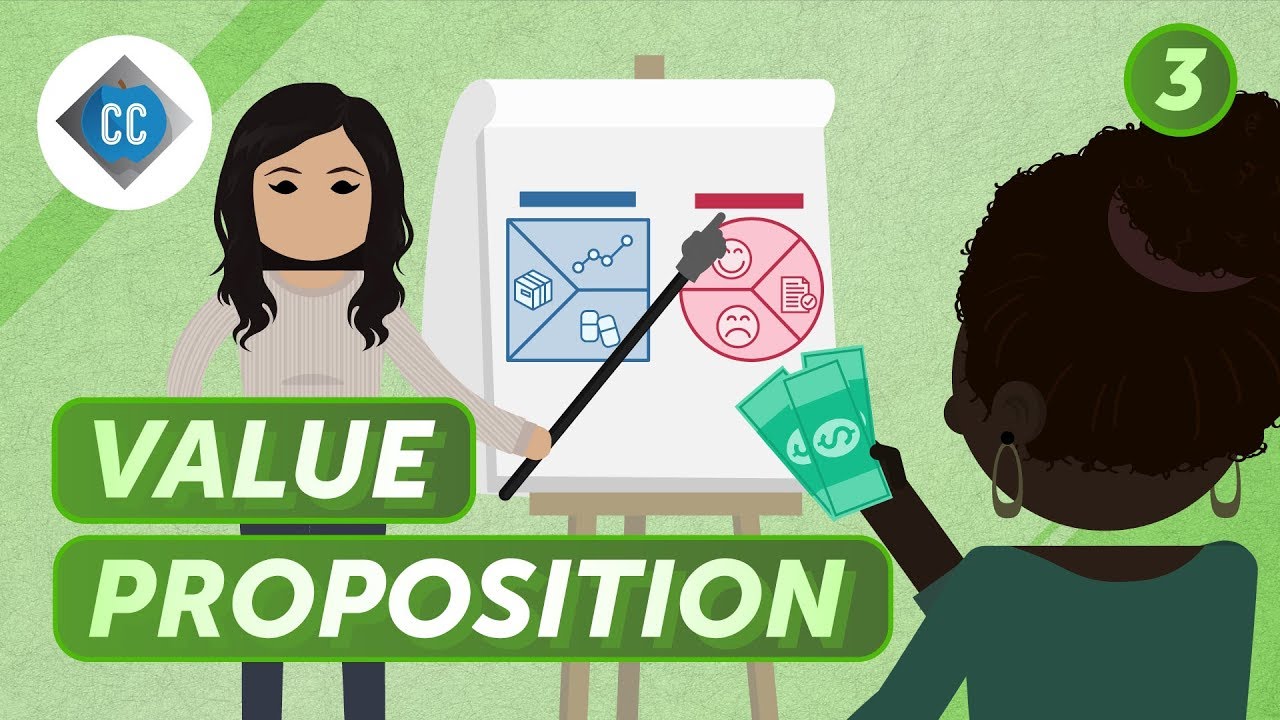 ⁣Value Proposition and Knowing What You’re Worth: Crash Course Business - Entrepreneurship #3