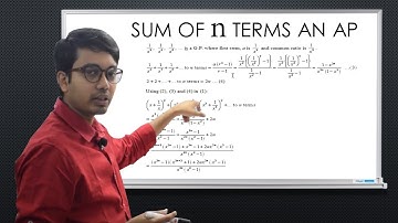 Sum of n terms of an AP || Arithmetic Progression -PART 3