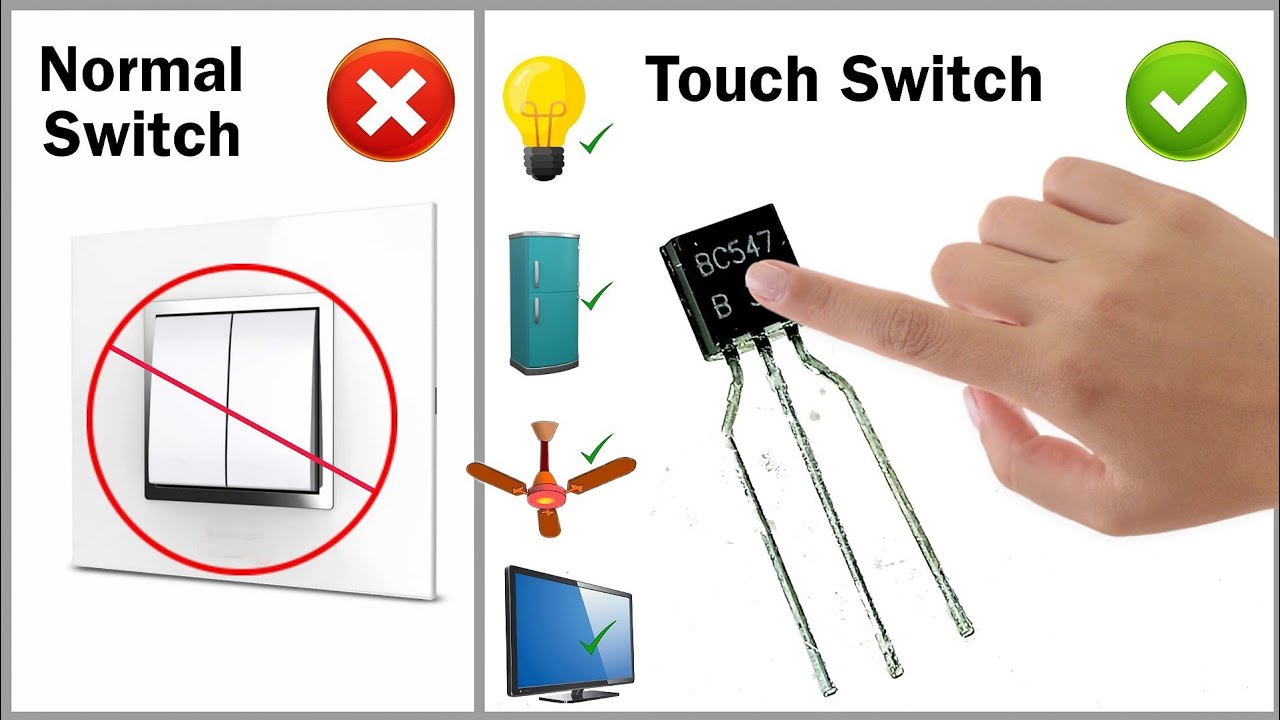 How To Make Touch Switch At Home For Electrical Appliances l TTP223 ...
