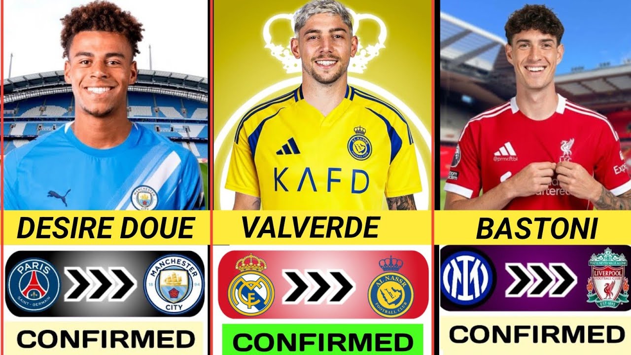 Top 20 Latest Football Confirmed & Rumours Transfer News 2026 😍 | Ft. Valverde, Desire Doue, Bastoni
