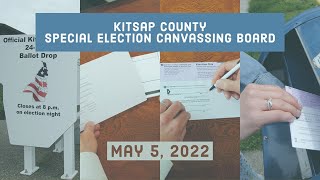 Kitsap April 2022  Special Election Canvassing Board