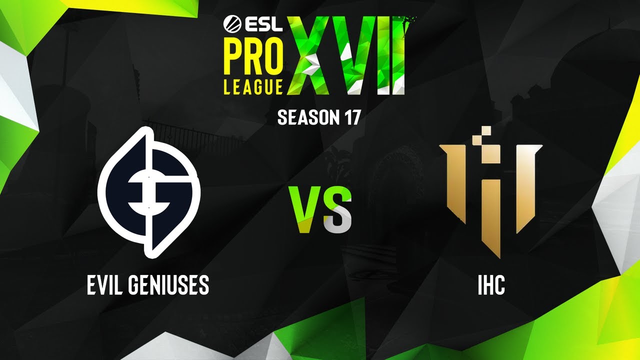 Evil Geniuses vs IHC | Карта 2 Overpass | ESL Pro League Season 17