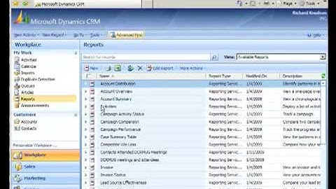 Activities and Activity Parties in CRM 4.0
