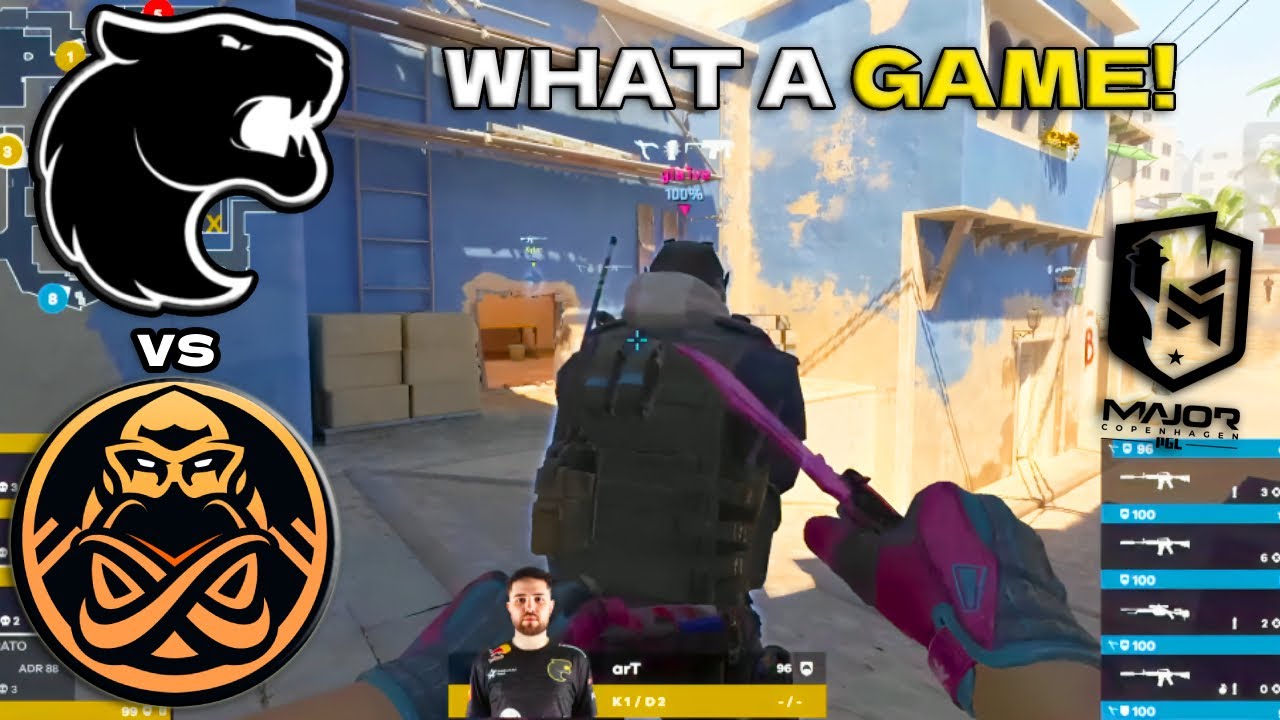 CRAZY MATCH!!! ENCE vs FURIA - Highlights - PGL CS2 MAJOR COPENHAGEN 2024 - Opening Stage