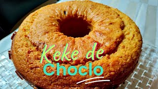KEKE DE CHOCLO  Receta paso a paso