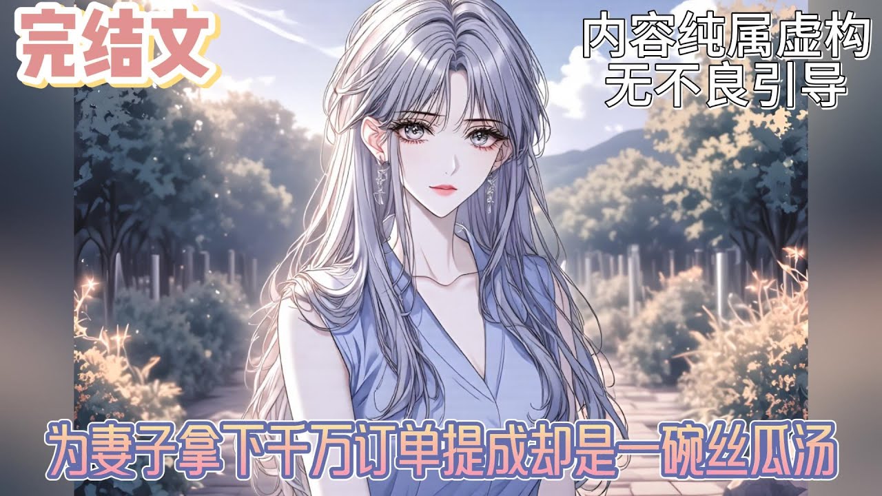 【完结文】《为妻子拿下千万订单提成却是一碗丝瓜汤》我不后悔付出，也不后悔爱过。我只是明白了一个道理。与其卑微地仰望，不如转身，活成她一辈子都无法企及的高度。#小说#小說改編#西幻