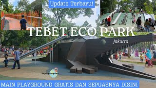 TEBET ECOPARK | WISATA GRATIS JAKARTA | TAMAN & PLAYGROUND LUAS | MENANG PENGHARGAAN DI SINGAPURA