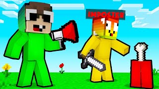 MINI GAME : AMONG US MINECRAFT ** LÀNG NOOB TEAM ĐOÀN KẾT TÌM RA KẺ GIAN ??