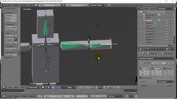 Blender Beginner Rigging Parenting to Bones