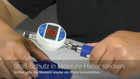 DIATEST Stoßschutz MH10-150-P montieren