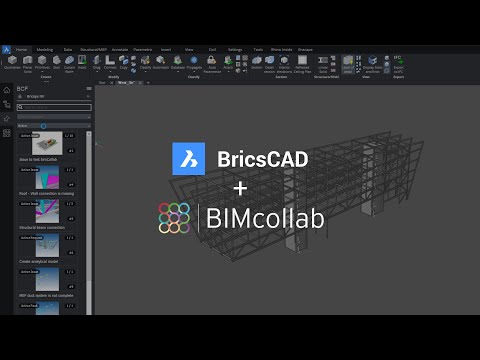 BricsCAD BIM supports the BIMcollab issue management ecosystem