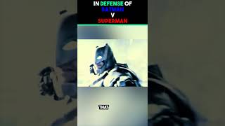 BATMAN v SUPERMAN wouldve been so good! FULL VIDEO IN DESCRIPTION! #fyp #shorts #dcuniverse
