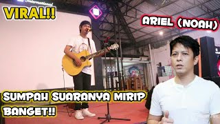 VIRAL !! CIDUK PENGAMEN CAFFE PWT BERSUARA MIRIP ARIEL (NOAH) | Cover Ariel Noah - Yang Terdalam