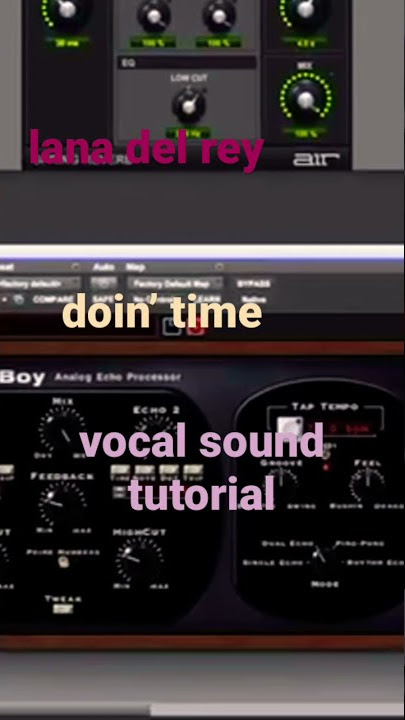 How to sound like Lana - Doin' time (short)