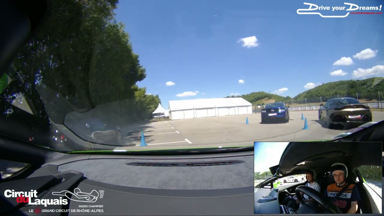 Lamborghini Huracan : 3 Tours au Circuit du Laquais