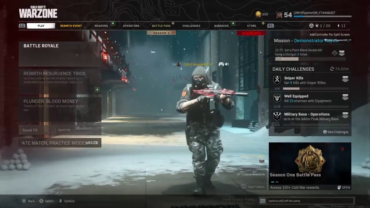 WARZONE Pro player going for high kill games (Wins) - YouTube