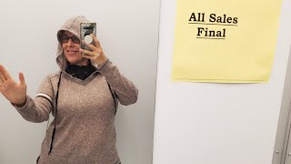 Weekly weight in, and shopping for sweaters