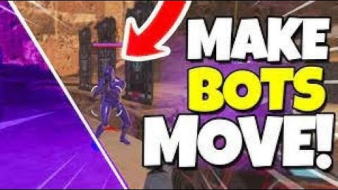 How To Make The Bots Move in The Firing Range (Season 11)