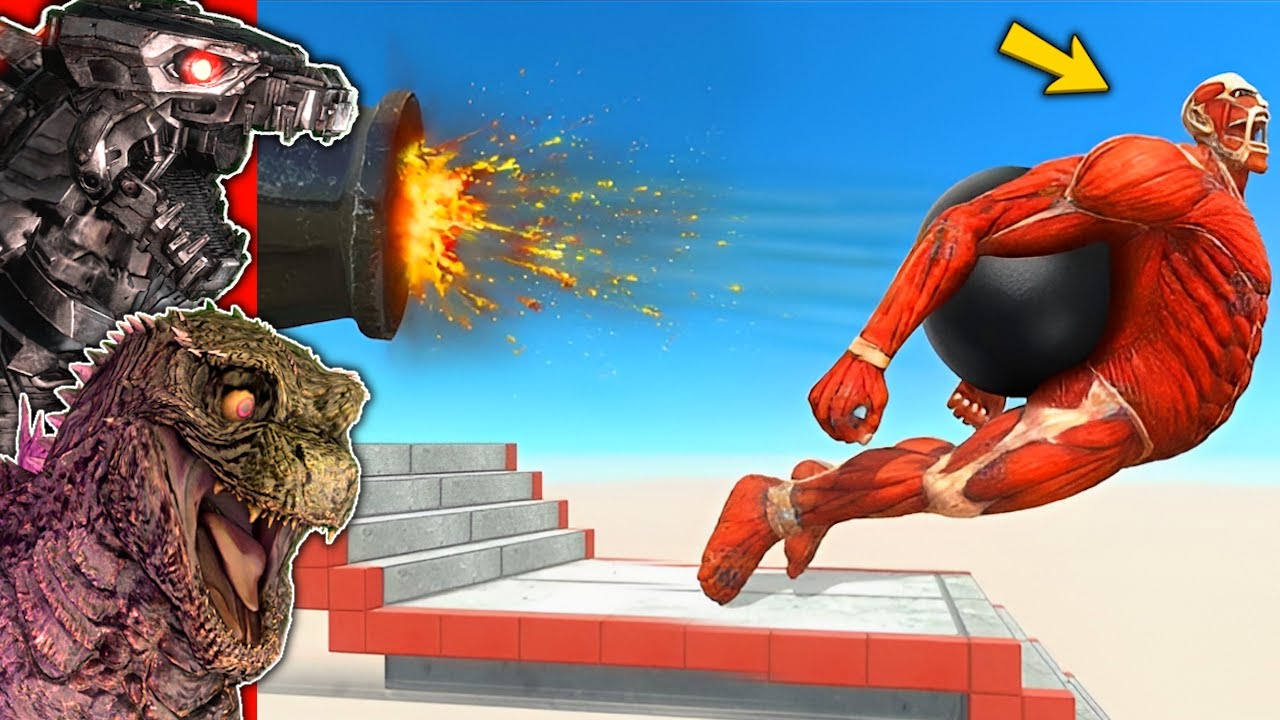 BLASTING Titans With Cannons in ARBS