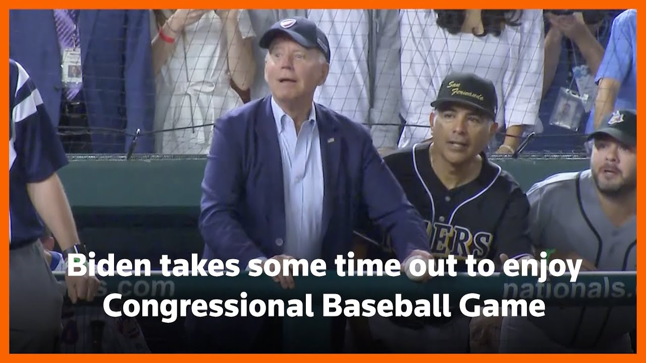 Congress Takes a Break for Annual Baseball Game  and Biden ...