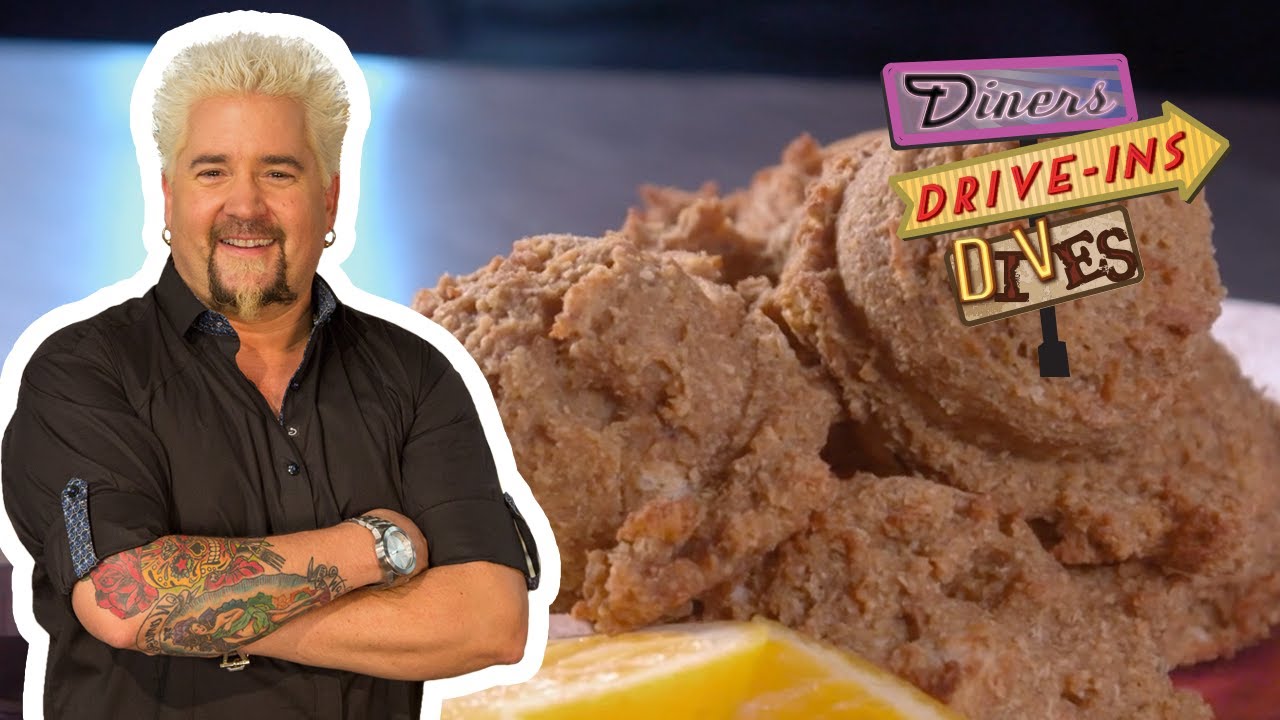 Guy Fieri Eats French Toast PUFFS | Diners, Drive-Ins and Dives | Food Network