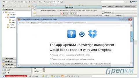 OpenKM - dropbox ( english )