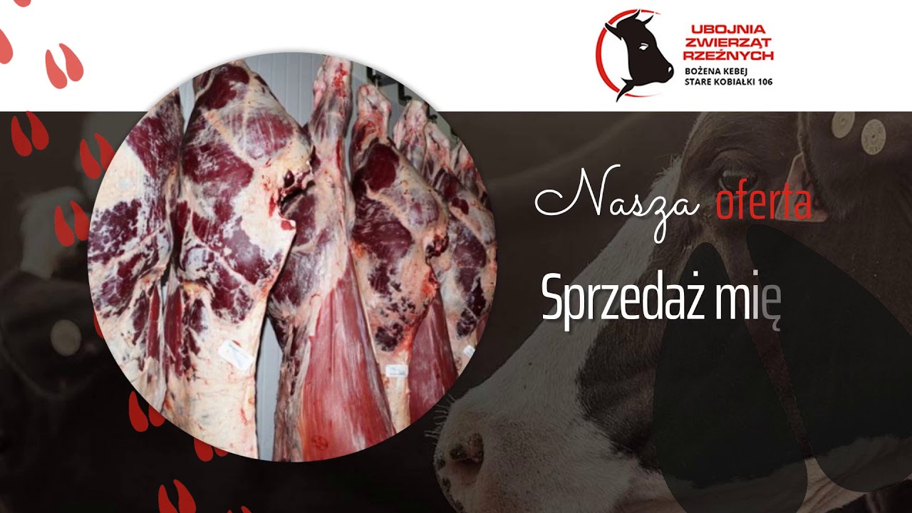 Sprzedaż mięsa Stare Kobiałki Ubojnia zwierząt rzeźnych Bożena Kebej