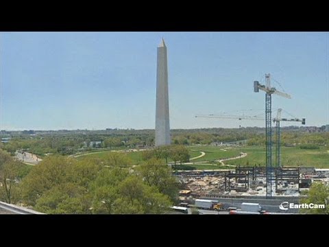 Видео: Монумент Вашингтона вновь открывается в августе после трехлетней реконструкции