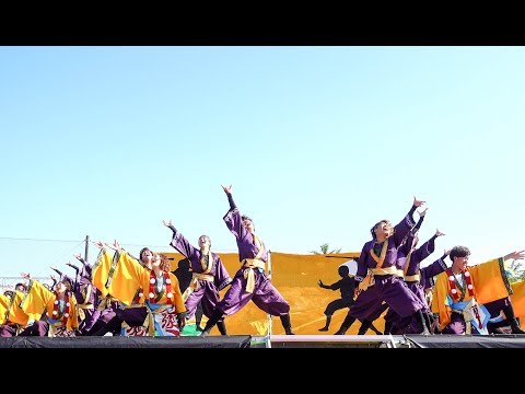 [4K]天狗ぅ　2017犬山踊芸祭 1日目　石作公園メイン会場（広角）